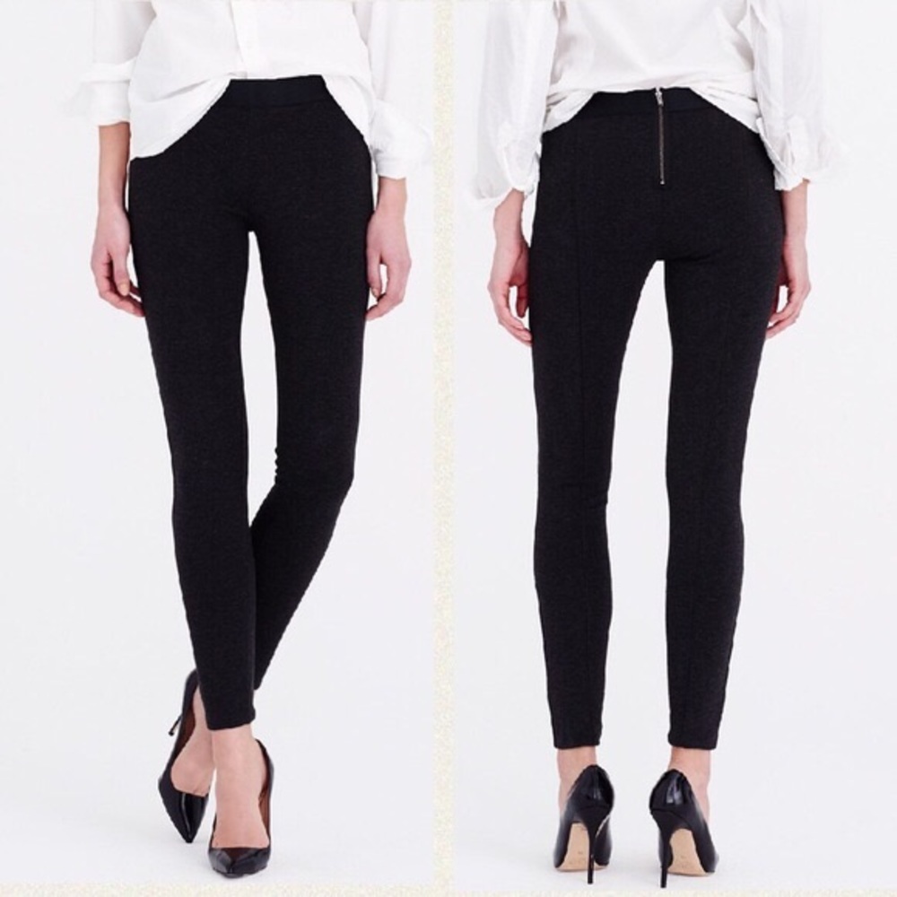 J. Crew Pixie Pant Black Stretch Size 4